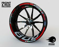 Wheel Stickers for MV AGUSTA F3 800 Brutale Dragster Rim Tape Motorcycle Decals