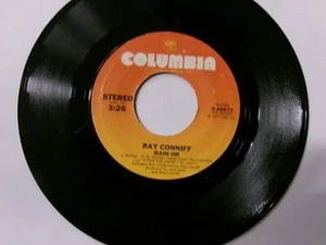 RAY CONIFF-A Fifth of Tchaikovsky/Rain On-1977 Columbia 45 EX - Picture 1 of 2