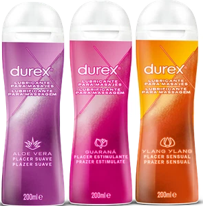 Durex Play Massage 200ml Sensual / Estimulante / Hidratante Aloe Vera A ELEGIR - Imagen 1 de 7