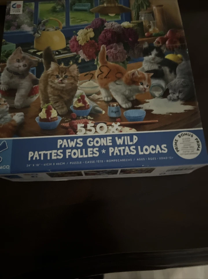 Rompecabezas para niños gato y perro 8-12 ¡le encantará!! Foto 1 de 1