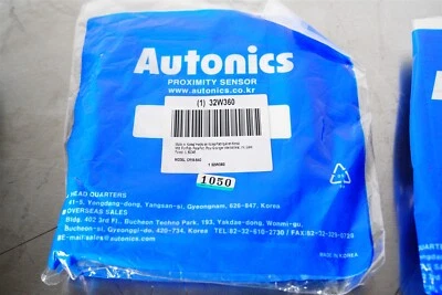 Autonics 32W360 Cylindrical Proximity Sensor: 100 to 240V AC, 20 Hz Op Freq NIB - Image 1 of 4