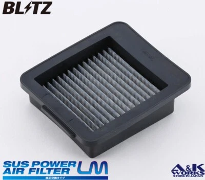 BLITZ WN-228B SUS POWER AIR FILTER LM for NISSAN GT-R R35 VR38DETT 2 required - Image 1 of 2