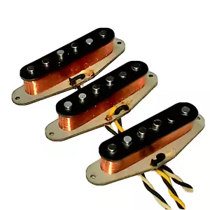 Set Replica 1969 Custom Shop Pickups Hand Wound Middle RWRP Electric Guitar SSS - Picture 1 of 1