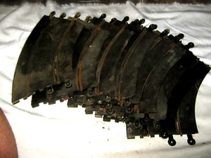 9 x Vintage Scalextric Classic Track C187 Banked Curves - Bild 1 von 6