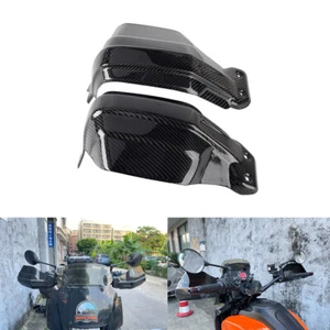 Carbon Fiber Handguard Handlebar Protection For Harley Pan America 1250 2021-up - Picture 1 of 8