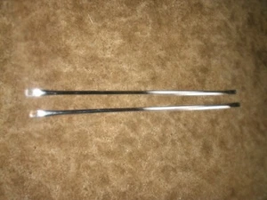 Chrome Factory Chevrolet SS Radiator support bars 1973-77 El Camino Chevelle - Picture 1 of 3
