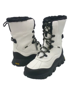 UGG ADIRONDACK MERIDIAN WOMEN BOOTS LEATHER WHITE US 12 /UK 10 /EU 43 - Picture 1 of 6