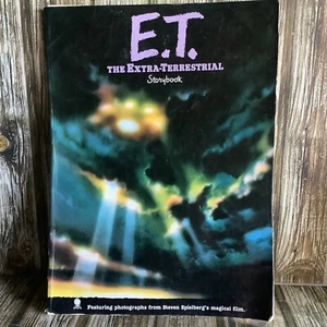E.T. THE EXTRA TERRESTRIAL VINTAGE MOVIE PRODUCTION BOOK STORYBOOK - Bild 1 von 3