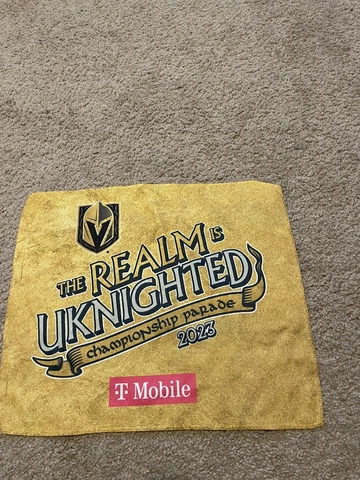 VEGAS GOLDEN KNIGHTS STANLEY CUP CHAMPS PARADE RALLY TOWEL Cover
