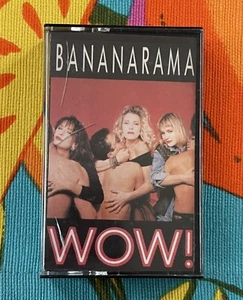Bananarama - Wow! - Cassette Tape (1988) - Picture 1 of 5