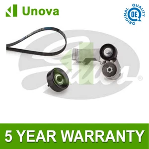 Alternator Belt Kit Unova Fits Ford Transit Connect 2002-2007 Focus 1998-2005 - Picture 1 of 1
