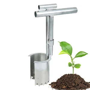 Bulb Planter Tool Plant Fruit Tree Seedling Transplanter For Garden Planting Aid - Picture 1 of 12