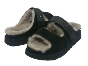 UGG Greenport Strap Slide Damen Slipper schwarz US 9 / UK 7 / EU 40 - Bild 1 von 6