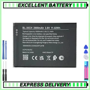 Replace Battery for Nokia C02 TA-1522 BL-30CH Free Express Shipping - Foto 1 di 3