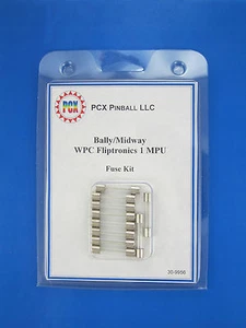 1992 Bally/Midway The Addams Family  Fuse Kit - WPC Fliptronics 1 (10 fuses) - Picture 1 of 2