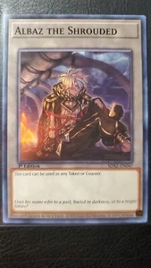 Albaz The Shrouded 1st Ed SDAZ-EN047 NM Yu-Gi-Oh Albaz Strike  - Picture 1 of 2