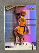 1999-00 Upper Deck Black Diamond Myriad Basketball M1 Kobe Bryant Foil Refractor
