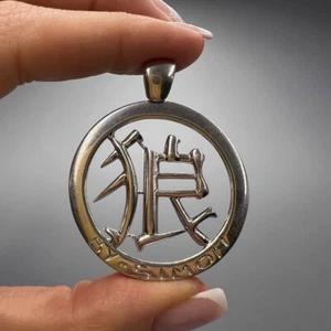 pendant Sterling Silver 925 Women’s men's Vintage Jewelry 15.8 - Picture 1 of 8