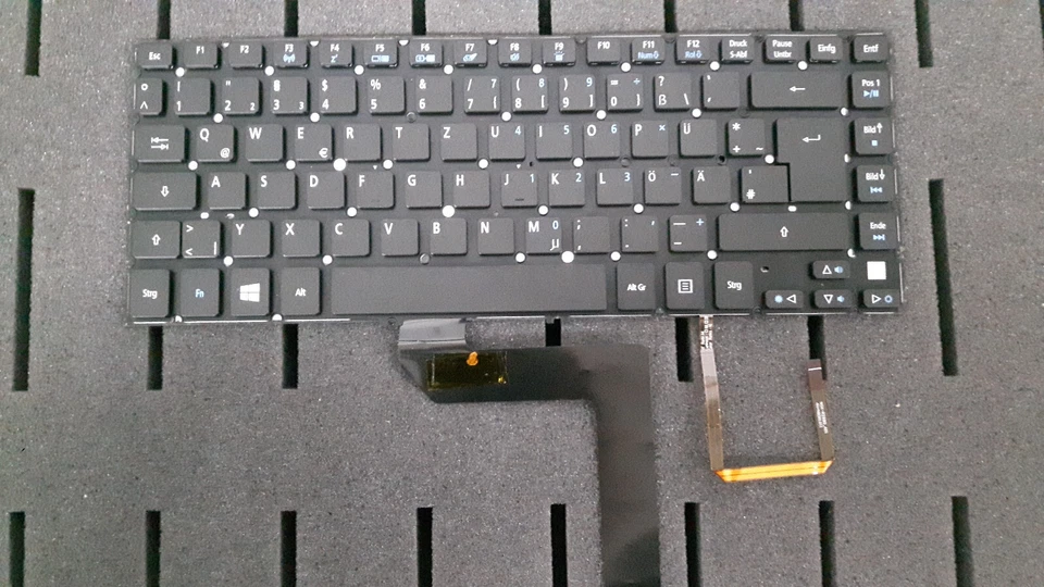 Tastatur Acer Aspire M5-481 M5-481PT M5-481T M3-481 M3-481T defekt, Beleuchtung - Bild 1 von 3