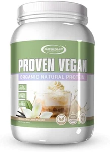 Gaspari Nutrition Proven Vegan Organic Natural Protein Vanilla Chai 2lb New - Picture 1 of 2