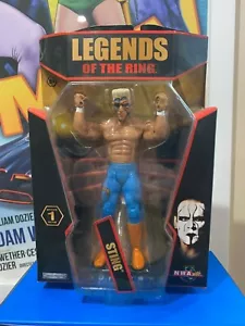 2010 TNA LEGENDS OF THE RING STING WRESTLING ACTION FIGURE NEW. - Picture 1 of 1