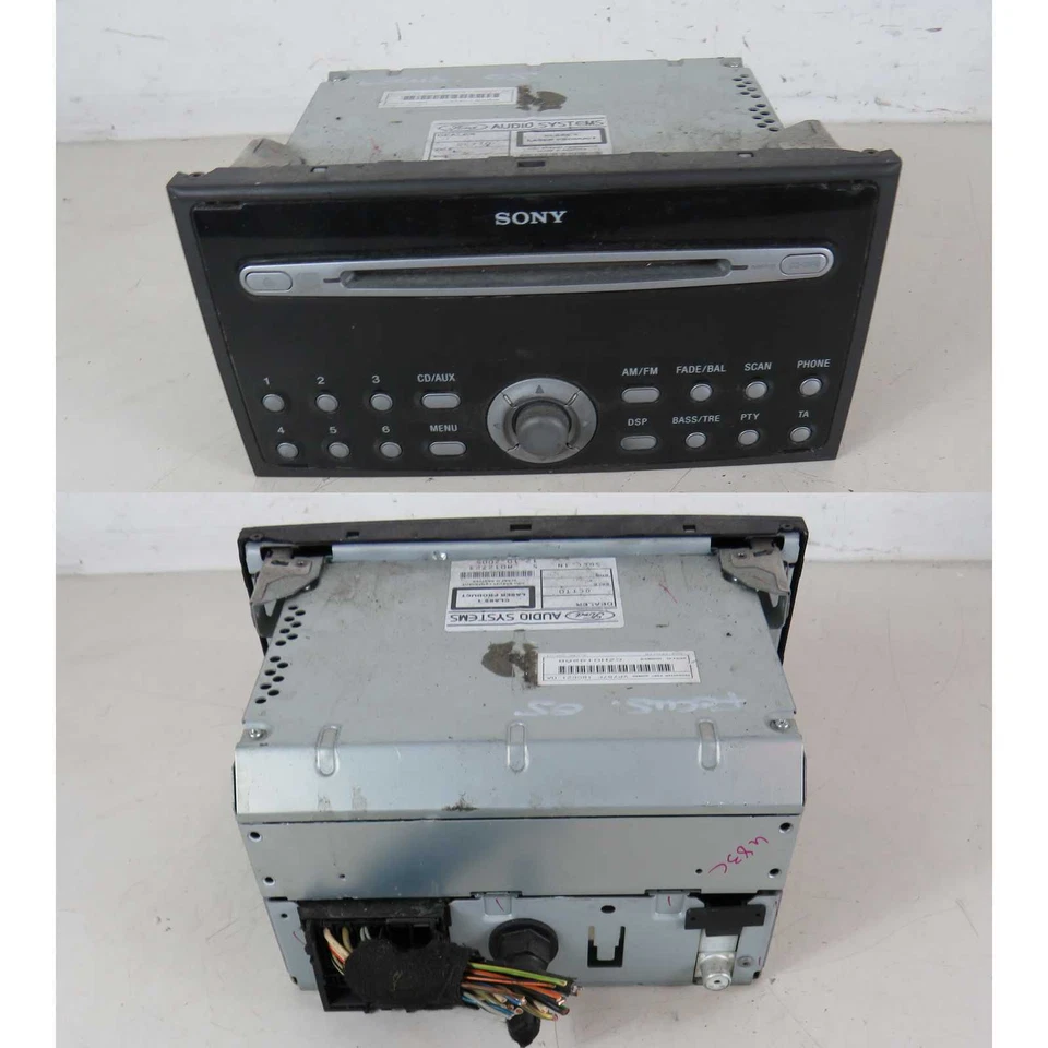 Autoradio CD 4M5T-18C815-BJ Ford Focus Mk2 2004-2011 usato (40550 C-4-G-3) - Immagine 1 di 1