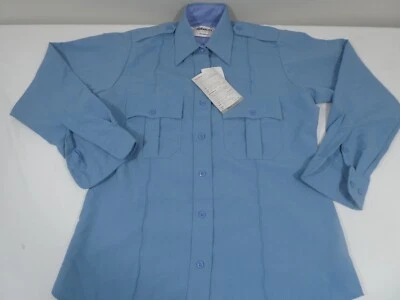 NUEVA CAMISA ELBECO MUJER TALLA 34 DUTYMAXX MANGA LARGA 9583LC AZUL Poliéster/Rayón Foto 1 de 2