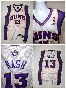 Camiseta deportiva Reebok de los Phoenix Suns de Steve Nash talla XL cosida baloncesto auténtica de la NBA #13 - Imagen 1 de 12