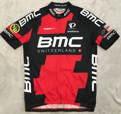 Camiseta deportiva de ciclismo BMC Suiza Berna para hombre parches Pearl Izumi talla L Foto 1 de 4