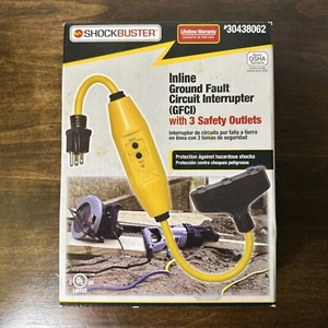 ShockBuster 30438062 Inline Ground Fault Circuit Interrupter - Picture 1 of 4