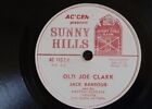 78 rpm JACK BARBOUR & RHYTHM RUSTLERS old joe clark / wake up susie