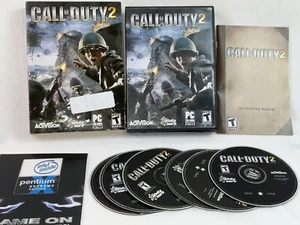 Call of Duty 2  PC DVD Game Slipcase Sequel 2005 Exc See Picture of Download - Picture 1 of 23