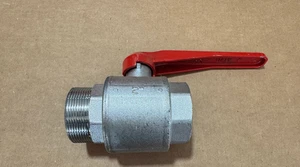 2" Edelstahl Kugelhahn 2" NPT Gewinde Neu mit kostenlosem Versand - Bild 1 von 6