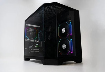 Gaming PC i7-9700 16Gb Ram 512 GB SSD 2 TB HDD RTX 5060 Windows 11 Wifi BT - Image 1 of 4