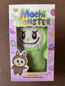 Mochi Monster Plush Keychain Charm Collectible Bunny Monster Green - Picture 1 of 9