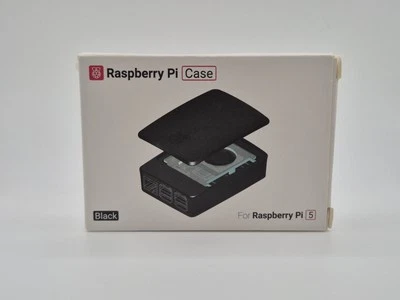 Raspberry Pi Foundation Kunststoffgehäuse für Raspberry Pi 5 Schwarz - Bild 1 von 4