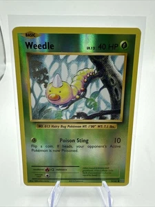Pokemon XY Weedle 5/108 Evolutions Reverse Holo - Picture 1 of 2