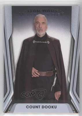 2021 Topps Star Wars Masterwork Count Dooku #27 n0c - Image 1 of 3