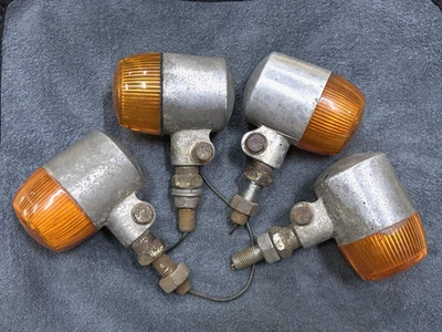 Honda CB72 CB77 CB93-CB125 CB160 CB175 CB450 CL72 CL77 Signal Winker Set Used x4 — 第 1/4 张图片