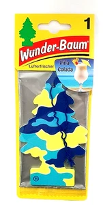 5X Original WUNDERBAUM® PINA COLADA Lufterfrischer Duftbäumchen Autoduft - Bild 1 von 2