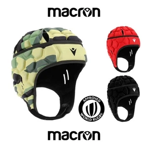 NEW HELMET XE HEADGEAR RUGBY PROTECTIVE - MACRON - Sizes from XS to XL - Picture 1 of 13