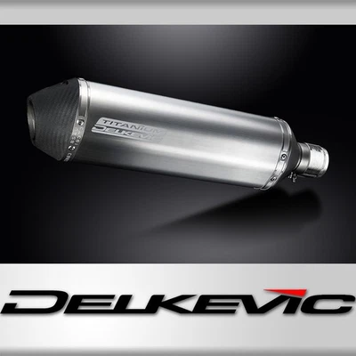 Suzuki 800DE V-Strom 2023-2025 343mm X-Oval Titanio Escape Silenciador Lata Kit - Imagen 1 de 3