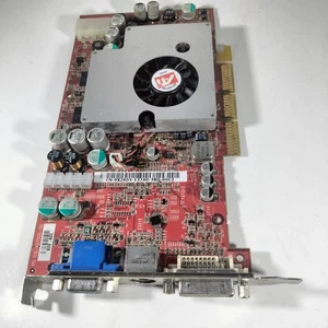 ATI Radeon 9800 PRO 256Mb VGA TV DVI AGP Retro Gaming Video Card Vtg 2003 #J34 - Picture 1 of 17