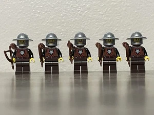 5 Lego Wolfpack Archer Knight Minifigures - Picture 1 of 3