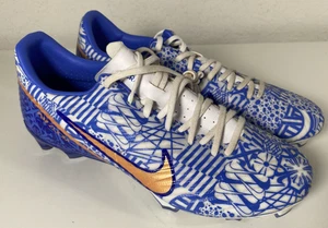 Nike Zoom Vapor 15 Academy CR7 Men 6.5 US White Blue Soccer Cleat DQ5309-182 - Picture 1 of 10