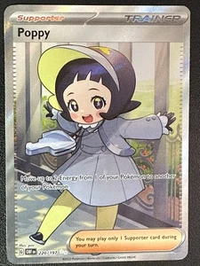 Pokemon TCG Poppy - SV03: Obsidian Flames 220/197 Ultra Rare - Picture 1 of 2