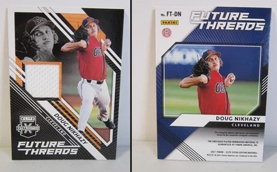 2021 Panini Elite Extra Edition Doug Nikhazy  Jersey Relic Future Threads FT-DN - Image 1 of 4