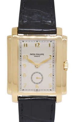 Patek Philippe Gondolo 5024 18k Yellow Gold Silver Dial Mens Manual Watch 5024J - Image 1 of 4