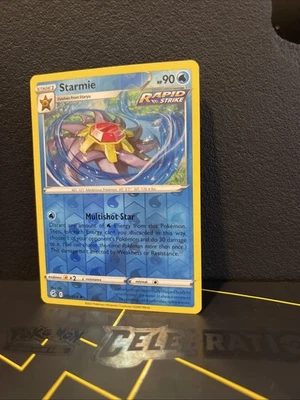 Pokemon Starmie Reverse Holo Card 53/264 Fusion Strike Rare - Image 1 of 4