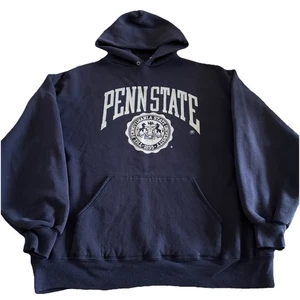 Sudadera con capucha vintage de los 90 Jerzees Penn State Nittany Lions grande XL EE. UU. 50-50 - Imagen 1 de 7